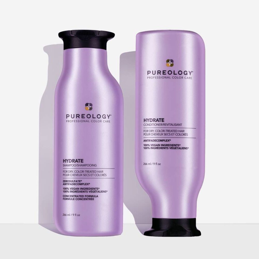 Pureology HYDRATE SHAMPOO AND CONDITIONER DUO w/free gift